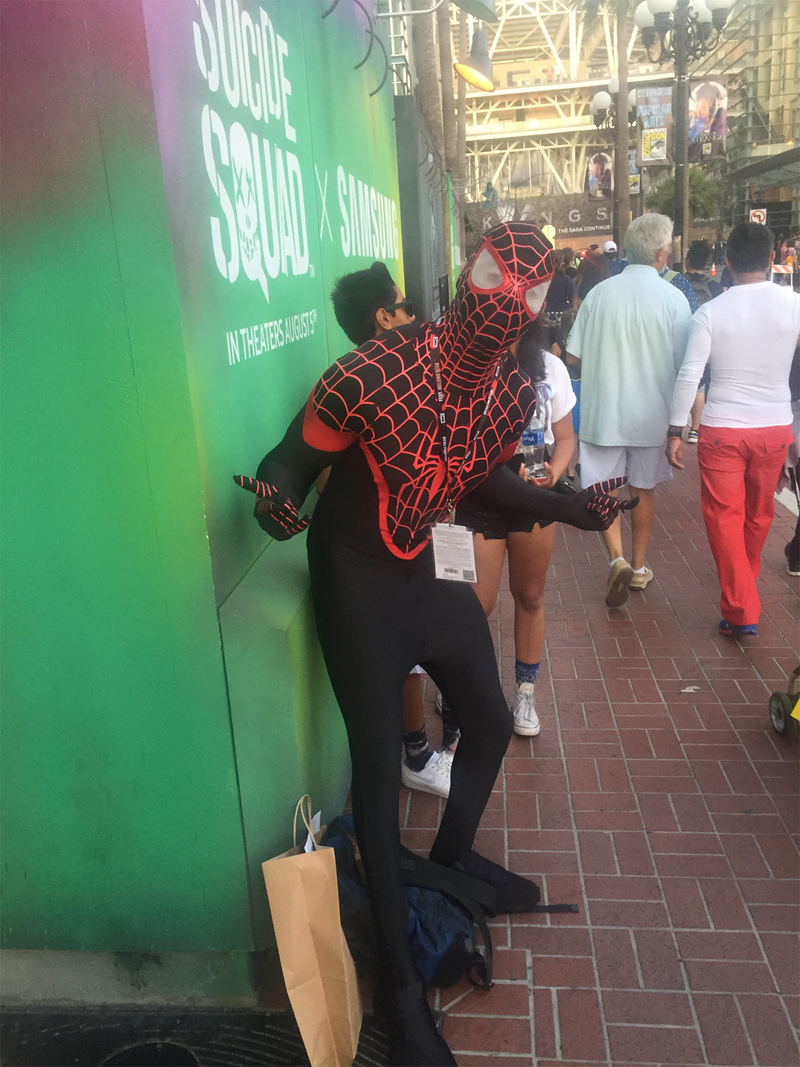 It’s Miles Morales! Image Credit: Evan Narcisse